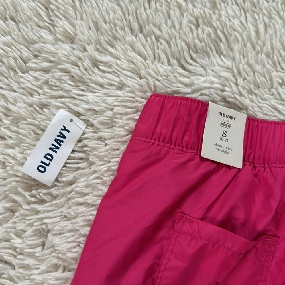 🤗- NWT Old navy girl classic ruse straight pants size 6-7
